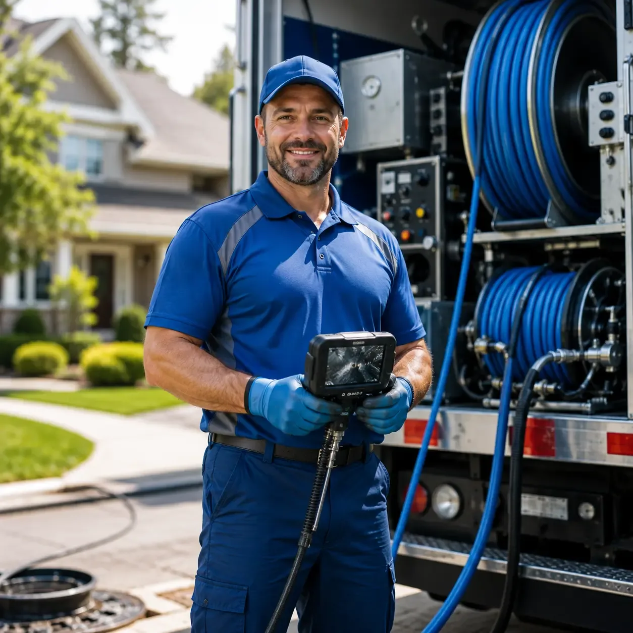 Local outdoor drain cleaning specialists in Mineral, IL
